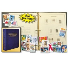 Mystic Stamp Company U.S. Stamp Collecting Kit With Stamps and Hinges