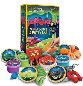 National Geographic Mega Slime Kit &amp; Putty Lab