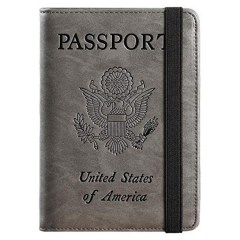 PASCACOO Passport Holder Cover Wallet