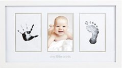 Pearhead Babyprints Newborn Baby Handprint and Footprint Photo Frame Kit