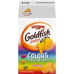 Pepperidge Farms Goldfish Crackers Baked Cheddar Colors