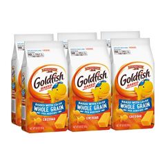 Pepperidge Farms Goldfish Crackers Baked With Whole Grain 6.6 Ounce Bags