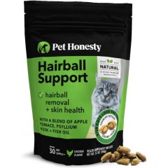 Pet Honesty Hairball Support Chews