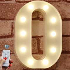 Pooqla Wireless LED Marquee Letter Light