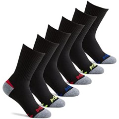 Prince Boys' Crew Length Athletic Socks