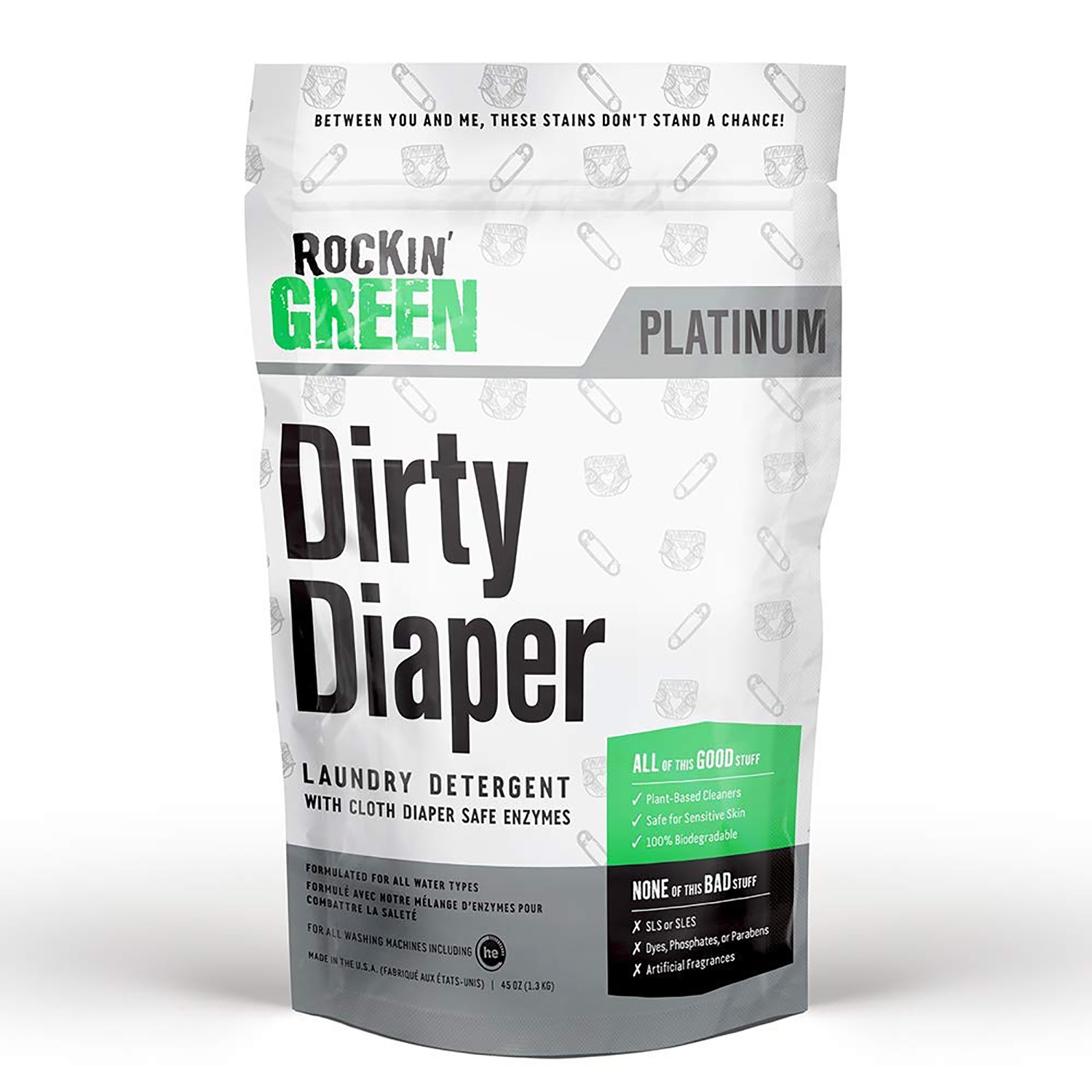 Rockin&#039; Green Dirty Diaper Detergent