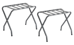 SONGMICS Metal Folding Luggage Rack, Pack of 2