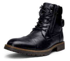 Vostey Men's Motorcycle Boots