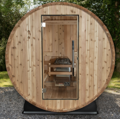 Almost Heaven Saunas Watoga 4-Person Traditional Steam Sauna in Cedar