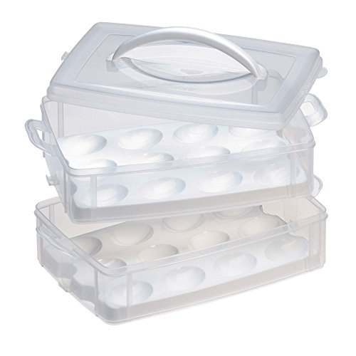 Snapware Snap N' Stack 2-Layer Egg Holder