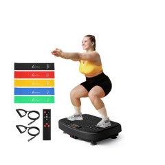 SEGAWE Waver Vibration Exercise Machine – Whole Body Workout, Black, 2024 Model