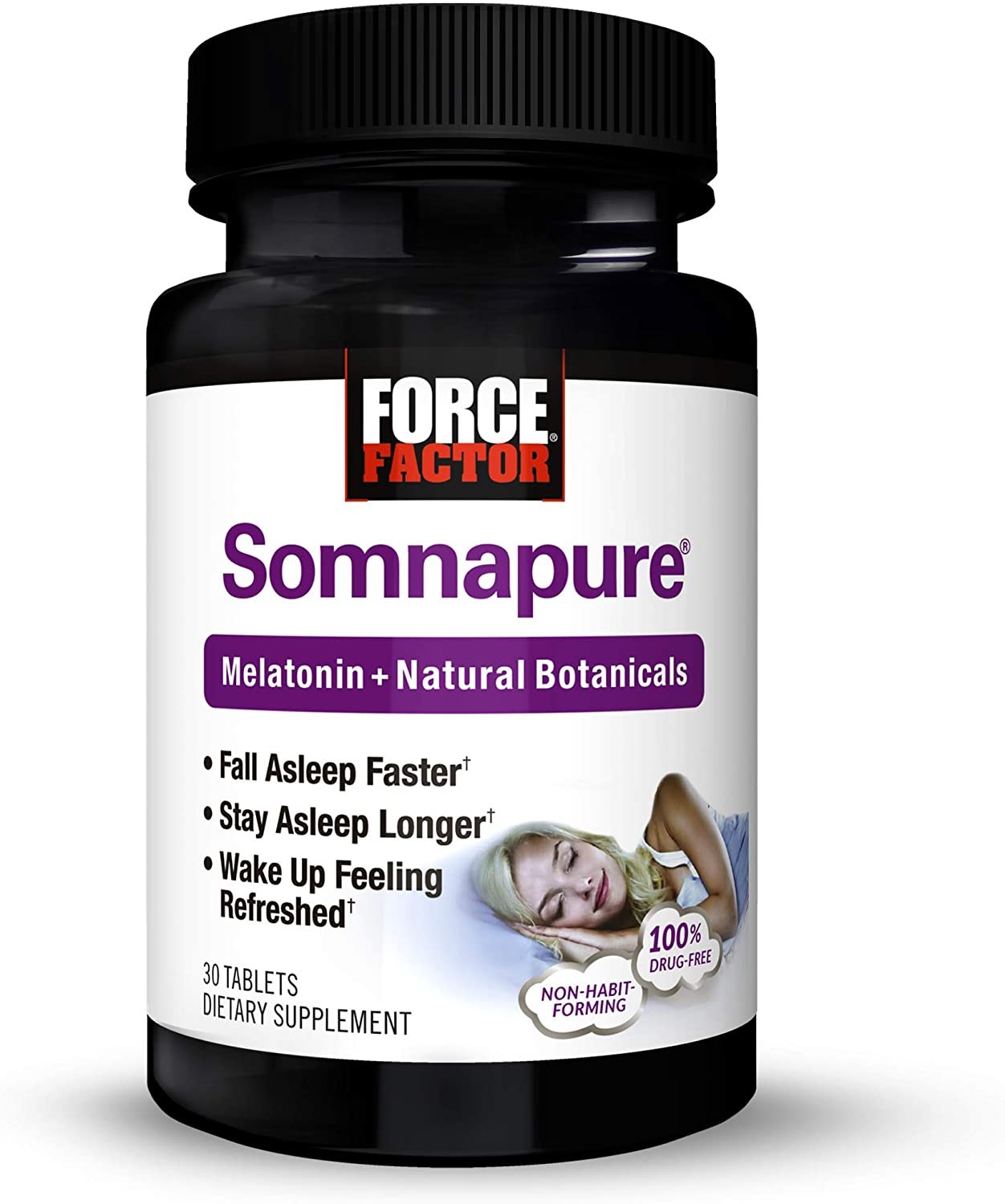 Force Factor Somnapure Drug-Free Sleep Aid for Adults