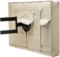 Stronghold Accessories Outdoor TV Cover 30 - 32&quot; Beige Weatherproof Universal Protector&quot;
