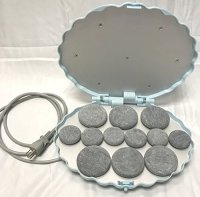 Therapist's Choice Portable Hot Stone Warmer with 12 Stones