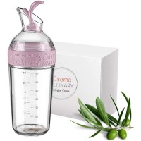 Crema Culinary Salad Dressing Shaker Bottle