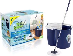 Twist and Shout Original Hand Push Spin Mop