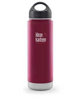 Klean Kanteen Wide Insulated Stainless Steel Bottle With Loop Cap