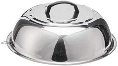 Winco 14" Stainless Steel Wok Cover